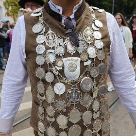 In Tracht zum festumzug