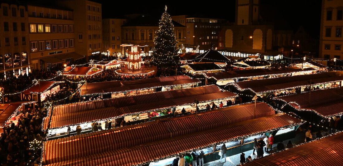 Bild: Augsburger Christkindlesmarkt, Anna Schubert/Stadt Augsburg