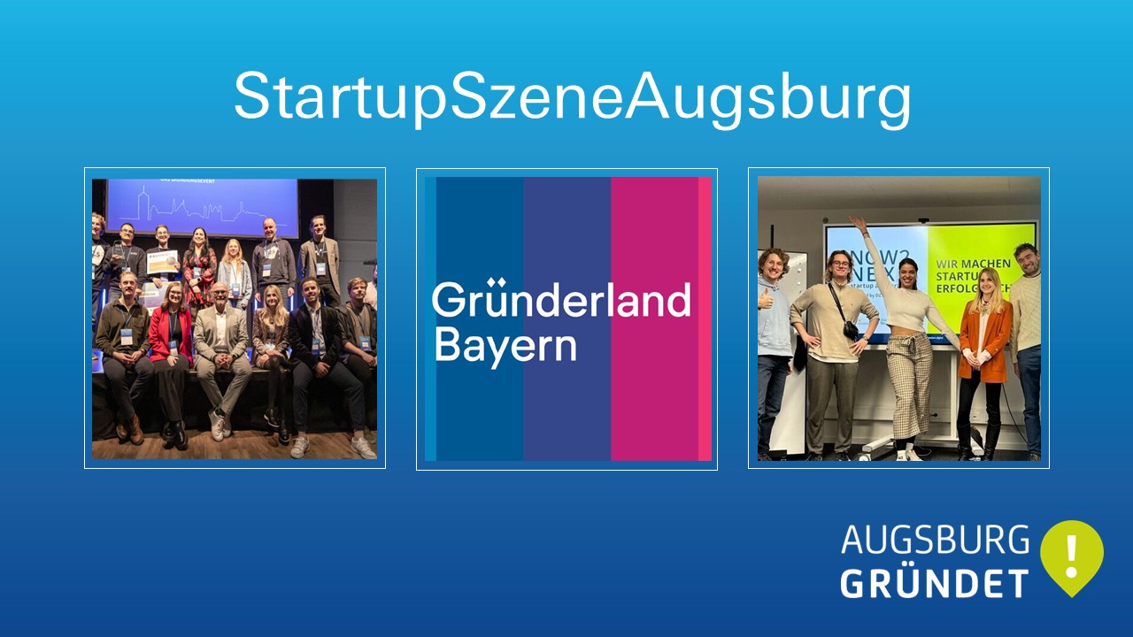 Bild über neuigkeiten der GRÜNDUNGSSZENE IN Augsburg im November