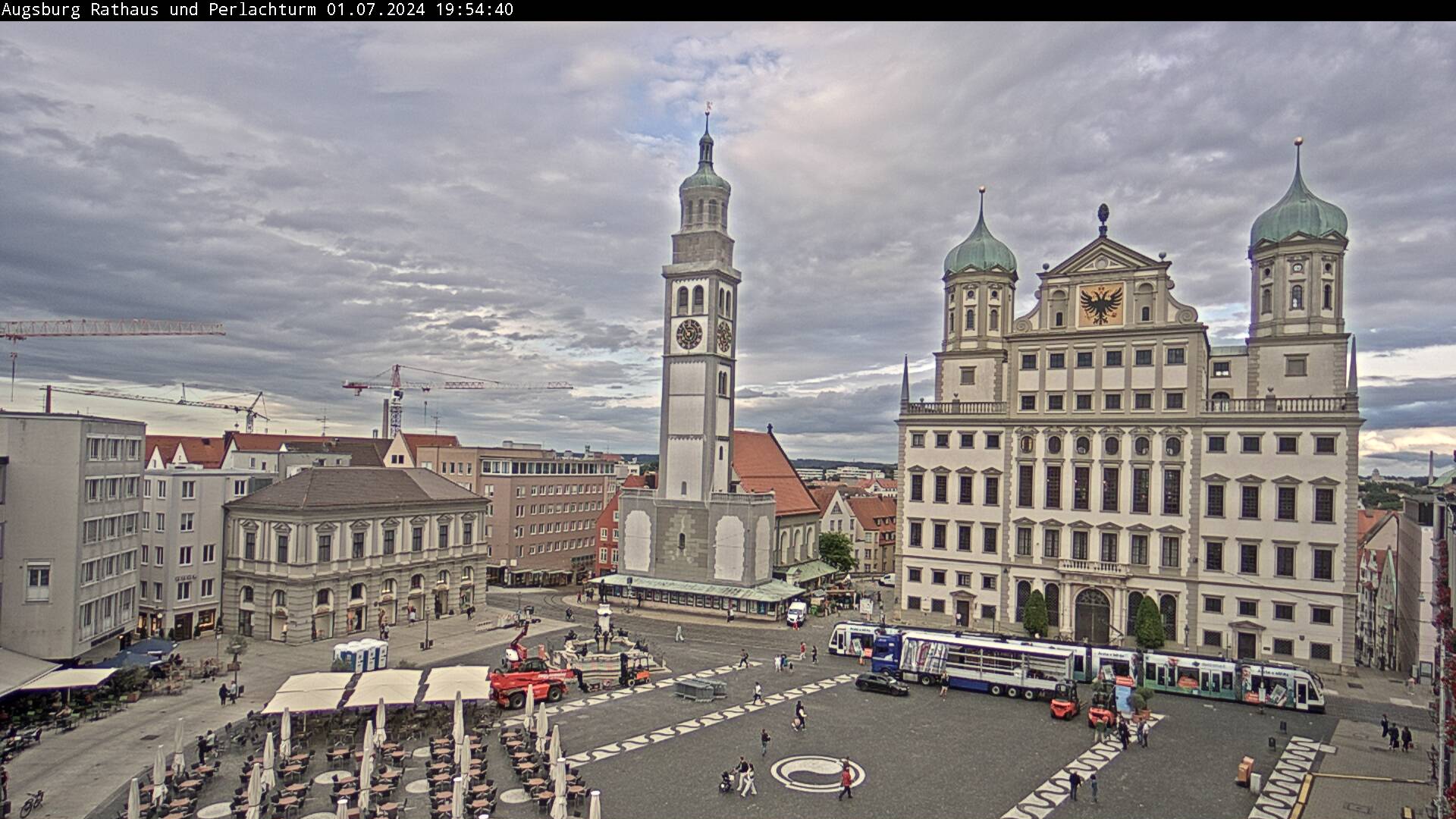 Webcam Perlachturm und Rathaus